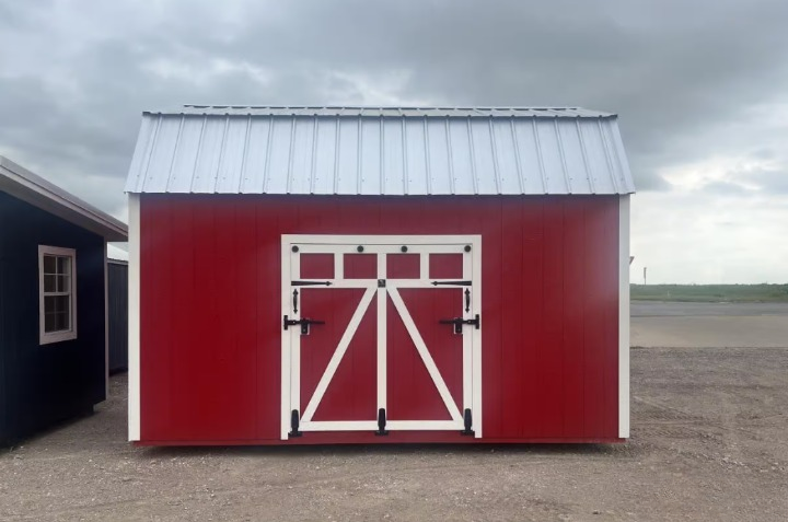 Lofted Barn Shed Side Entry Santa Rosa NM