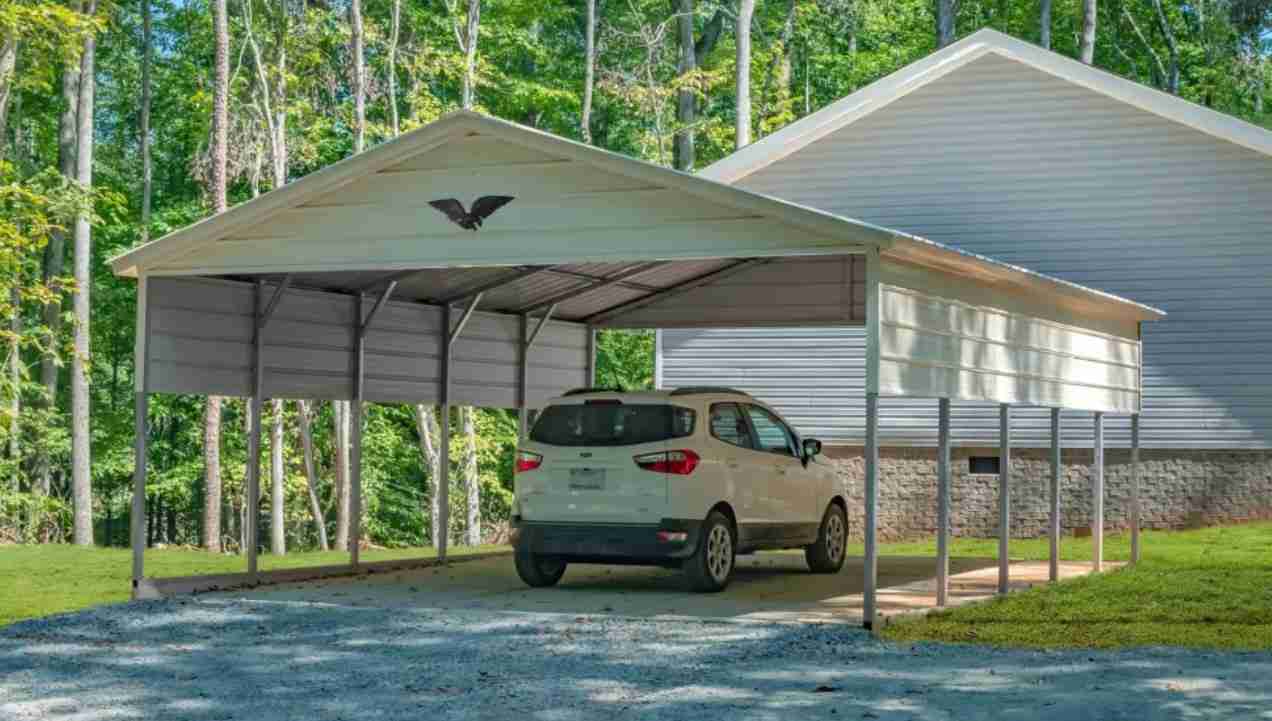 Vertical Roof Carports Lubbock TX
